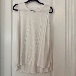Investments Sleeveless Cream Tank Top